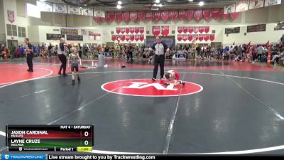 50 lbs Champ. Round 1 - Jaxon Cardinal, MN Elite vs Layne Cruze, Willmar