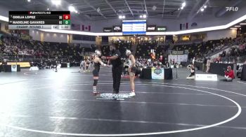 103 lbs Champ. Round 1 - Odelia Lopez, Schreiner University vs Madeline Gavares, Ursinus