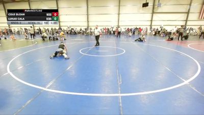 84 lbs Round 5 (4pm Saturday) - Lukas Cala, NCWAY National Team vs Cole Sloan, Westshore D.S.