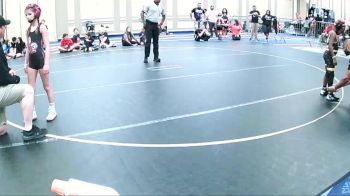 61 lbs Quarterfinal - Sadie Sweat, Kalispell WC vs Aamir Jones, Threshold WC