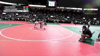 126 lbs Champ. Round 3 - Isaac Opatrny, MEN1 vs Bentley Stephen, BRN3