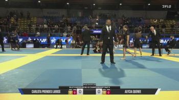 Carlota Prendes Larios vs Alycia Quenee 2026 IBJJF European NoGi