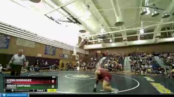 195 lbs 3rd Place Match - Sergio Santiago, Chaparral vs Ayden Rodriguez, Elko