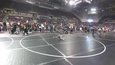 49.3-52.6 lbs Quarters - Amani Luna, La Gente Wrestling Club vs Roxy Robles, Brighton Wrestling Club