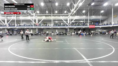 165 lbs Round Of 64 - Ben Weader, Virginia Tech - Unattached vs Mason Collins, Naval Academy