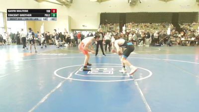 146-H2 lbs 3rd Place - Gavin Maltese, Vougar Honor Wrestling vs Vincent Grether, Pennsville