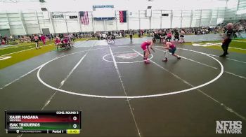 126 lbs Cons. Round 3 - Isak Trigueros, Coronado vs Xahir Magana, Western