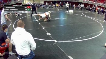 102 lbs Champ. Round 2 - Tucker Brill, Cozad Wrestling Club vs Clint Thompson, The Best Wrestler