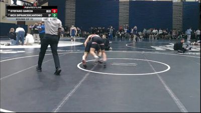 133 lbs Round Of 32 - Stefano Garcia, Miami Southridge vs Nick DiFrancescantonio, Hanover Park