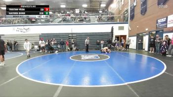 132 lbs Round 3 - Hayden Bond, Bear Lake Wrestling Club vs Tristan Vega, 208 Spartan WC