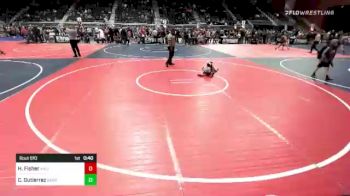 55 lbs Semifinal - Herra Fisher, Kalispell WC vs Crew Gutierrez, Sanderson