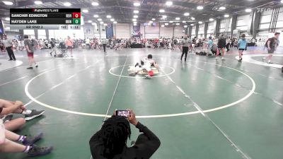 119 lbs Rr Rnd 3 - Sanchir Edington, Revival Orange vs Hayden Lake, Iron Faith Wrestling