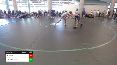 144 lbs Champ. Round 3 - Daniel Reza Iii, Rebel WC vs Kaden Pryor, Atascadero HS