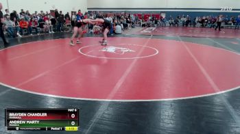 160 lbs Champ. Round 1 - Andrew Marty, MAHACA vs Brayden Chandler, Marshall