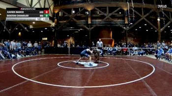 120 lbs Quarters & 1st Wb (16 Team) - Xavier Mance, Lovett School vs Boston Chandler, Ringgold