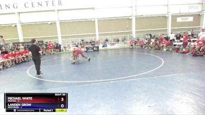 175 lbs Placement Matches (16 Team) - Michael White, Indiana vs Landen Grow, Wisconsin