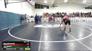 138 lbs Cons. Round 5 - Max Vielhauer, Rio Vista vs Jay Hewitt, Hoover
