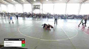 102 lbs Semifinal - Juan Julian Quintana, Brighton Wrestling vs Jorgen Booth, NM Royalty