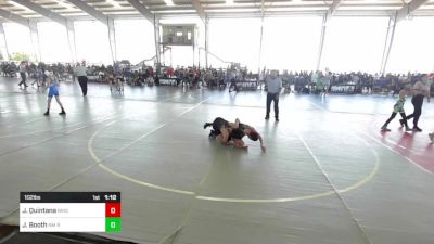 102 lbs Semifinal - Juan Julian Quintana, Brighton Wrestling vs Jorgen Booth, NM Royalty