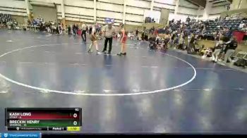 92 lbs Round 3 (4 Team) - Breckin Henry, Wyoming vs Kash Long, Stout