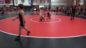 Bracket 18 lbs Cons. Round 1 - Kannon Johnson, Burlington Youth Wrestling Clu vs Axel Boone, Washington Matbackers