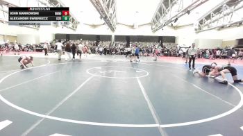 140-I lbs Round Of 16 - John Markowski, Rhino Wrestling vs Alexander Swierszcz, Estebuilt WC