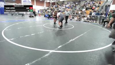 285 lbs Cons. Semi - Noah Lopez, South Hills vs Jose Lopez, Alemany