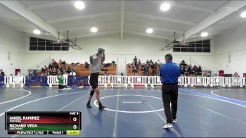 190 lbs Champ. Round 3 - Richard Vega, Westmont vs Angel Ramirez, Western