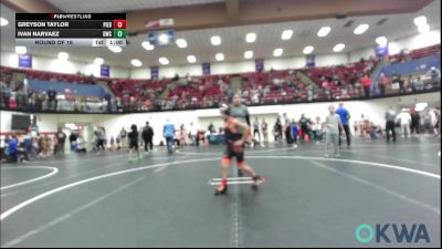 66 lbs Round Of 16 - Greyson Taylor, Piedmont vs Ivan Narvaez, Dumas Wrestling Club