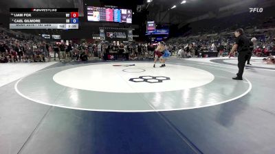 157 lbs Cons. Rd Of 16 - Liam Fox, WY vs Cael Gilmore, OH