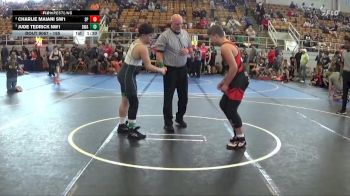 165 lbs Semifinal - Jude Tedrick NW1, Donahue Wrestling Academy vs Charlie Maiani SW1, Cincinnati Elite Wrestling Aca