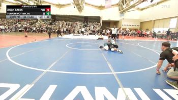 162-H lbs Round Of 64 - Aidan Sasek, Patchogue-Medford vs Turhan Potter, Jr., Dover Bandits