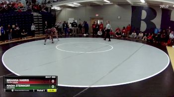 130 lbs. Cons. Round 2 - Nadia Steinhoff, Seckman vs Brianna Harris, Tulsa Union