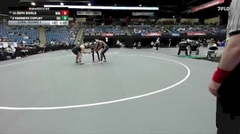 285 lbs Cons. Round 4 - 5 Kenneth Copley, Embry-Riddle vs 15 Zeph Sivels, Midland