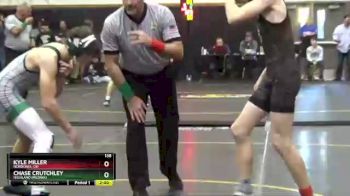 138 lbs Round 2 - Chase Crutchley, Highland (Medina) vs Kyle Miller, NORDONIA, OH