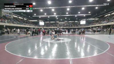 50 lbs Round Of 16 - Chase Shrom, Chestertown vs Maximillian Johnson, Snow Shoe
