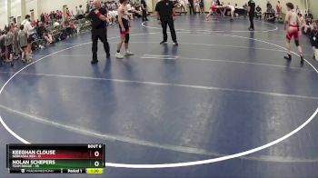 132 lbs Semis & 1st Wrestleback (8 Team) - Nolan Schepers, Team Rogue vs Keeghan Clouse, Nebraska Red