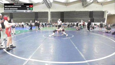 73 lbs Rr Rnd 3 - William Hochsteter, Soudys Boys vs Nikos Sevastos, New England Gold MS