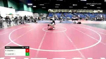 120 lbs Consolation - Reese Stephen, OH vs Damon Landreth, NC