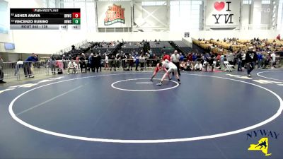 138 lbs Cons. Round 4 - Asher Anaya, Deep Roots Wrestling Club vs Vincenzo Rubino, Deep Roots Wrestling Club