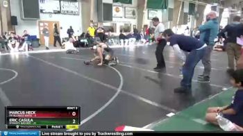 96 lbs Round 2 (4 Team) - Eric Casula, Dynasty Bad Boy vs Marcus Heck, PA Alliance White