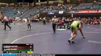 174 lbs Champ. Round 2 - 9 Armon Fayyazi, Vanguard vs 8 Asher Eichert, Life