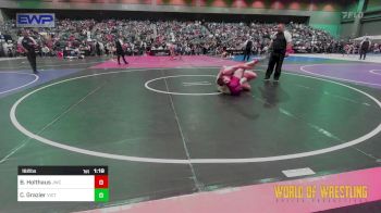 182 lbs Round Of 16 - Benedict Holthaus, JWC vs Chester Grazier, Victory Wrestling Club,wa
