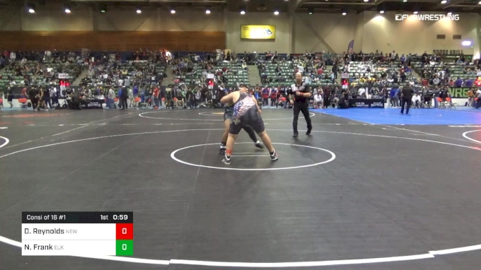 200 lbs Consi Of 16 #1 - Dylan Reynolds, New Plymouth Wrestling vs ...