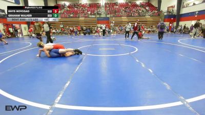 175 lbs Consolation - Rhys Novosad, Bixby HS Boys vs Graham Walker, Bixby HS Boys