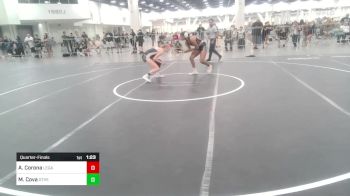 123 lbs Quarterfinal - AlexAndrea Corona, LEGACY Wrestling Club CA vs Makynlee Cova, Other Team