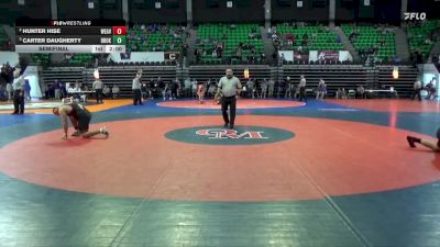 1A-4A 215 Semifinal - Carter Daugherty, Brooks vs Hunter Hise, Weaver