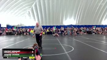 72 lbs Round 3 (8 Team) - Vincent Weingart, Donahue WA Black vs Howard Jackson, CP Elite