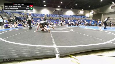 180 lbs Rr Rnd 1 - Matthew Thompson, Mighty Bluebirds vs Kyler Frederick, Searcy Youth Wrestling Club