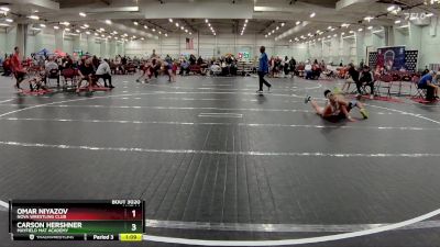 75 lbs Round 1 - Caleb Tsikerdanos, Warhawks vs Benex Velasco, The Wrestling Academy